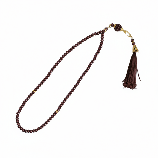 Gebetskette (Tesbih) - Kaffeebraun