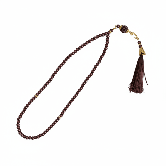 Gebetskette (Tesbih) - Kaffeebraun