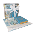 Gebetsteppich Geschenkset Hellblau
