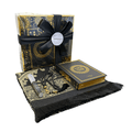 Gebetsteppich Geschenkset Schwarz-Gold