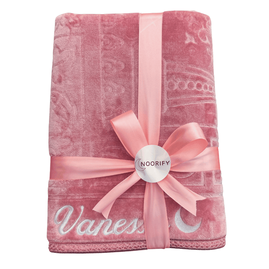 Gebetsteppich mit Namen - Pink