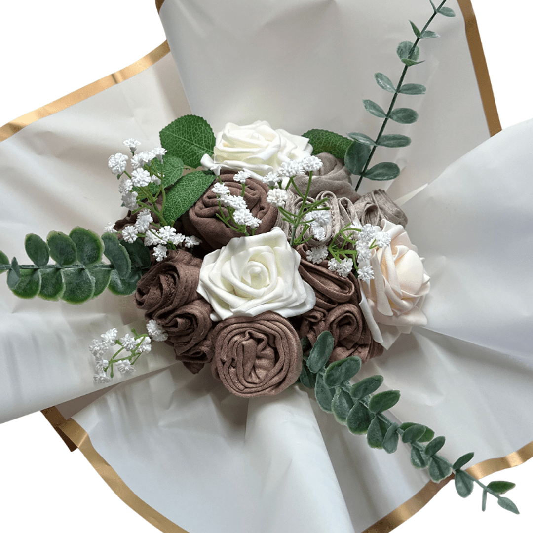 Jersey Hijab - Bouquet - Mocha Blend - 3er Geschenkset