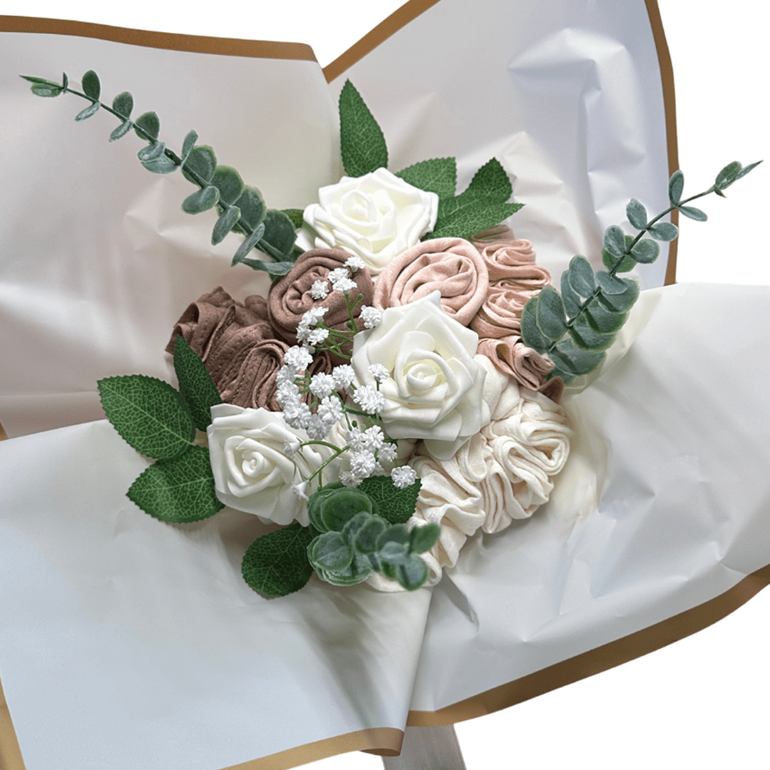 Jersey Hijab - Bouquet - Vanilla Latte - 3er Geschenkset