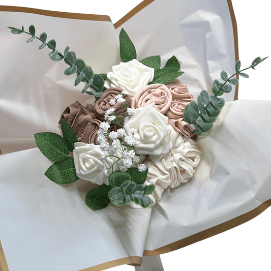 Jersey Hijab - Bouquet - Vanilla Latte - 3er Geschenkset