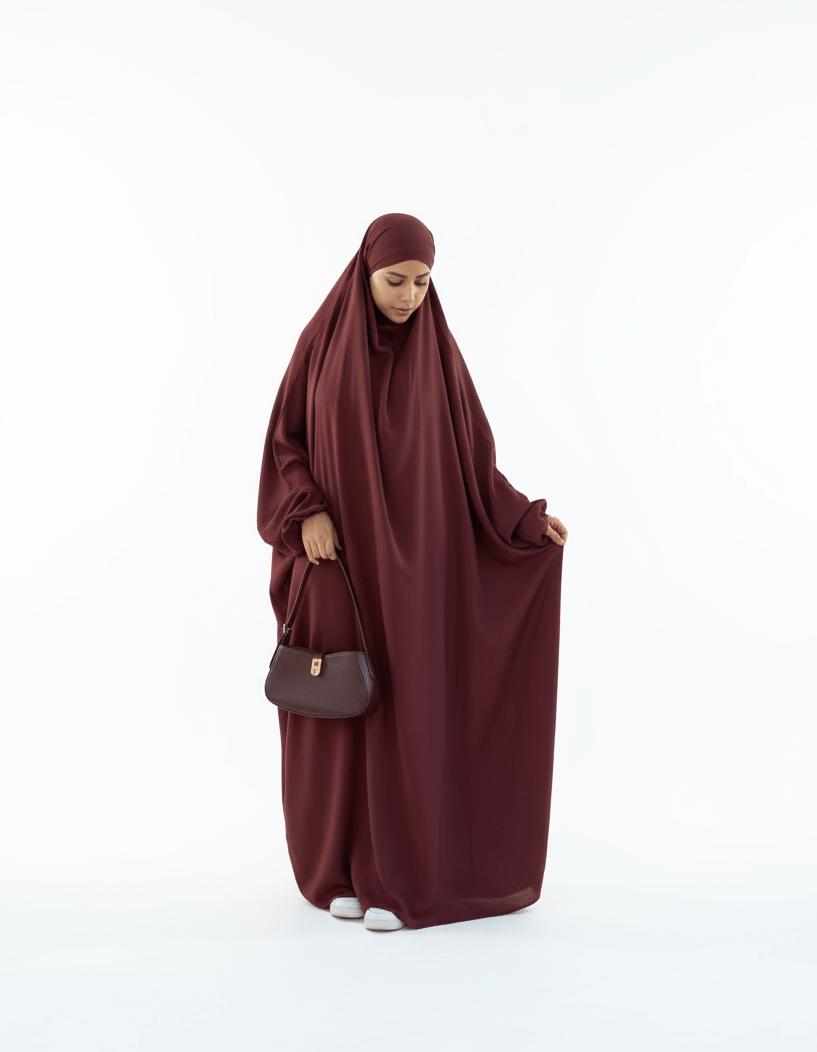 Jilbab 1 - Teiler – Gebetskleidung mit integrierter Kopfbedeckung