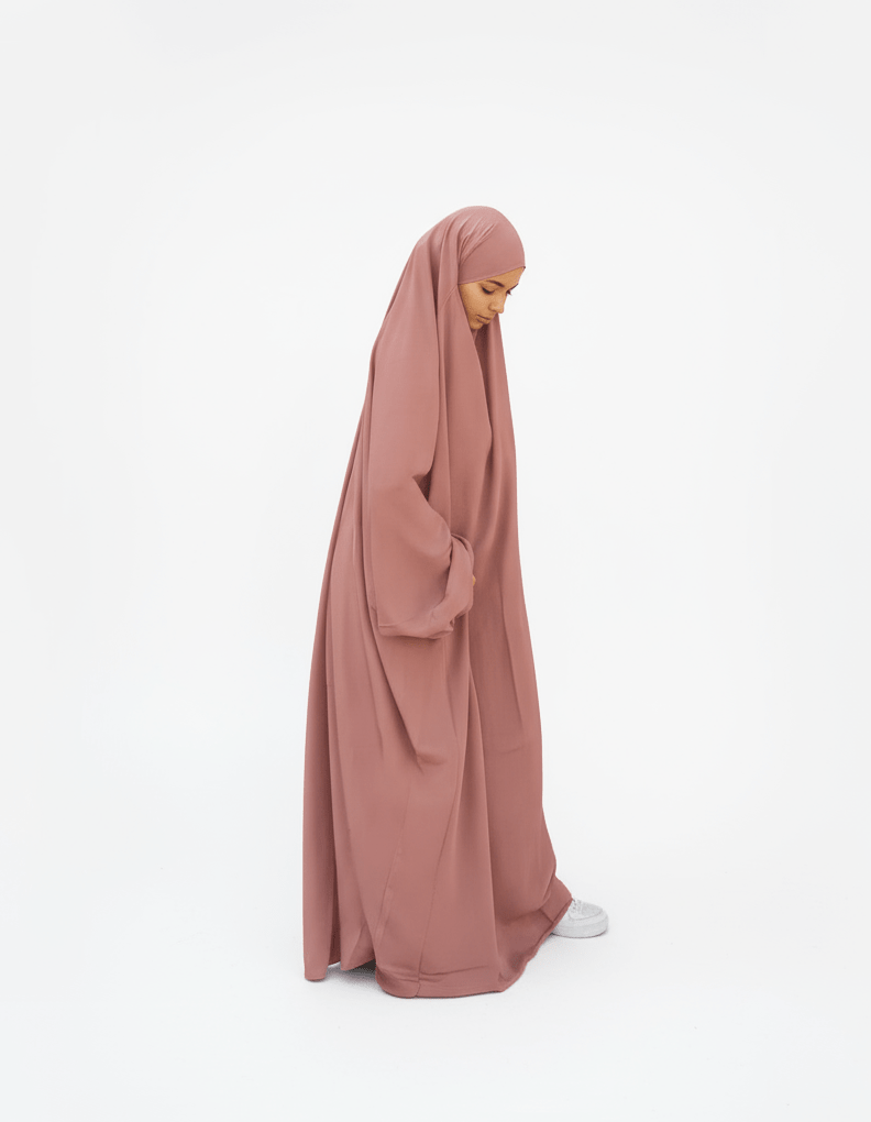 Jilbab 1 - Teiler – Gebetskleidung mit integrierter Kopfbedeckung