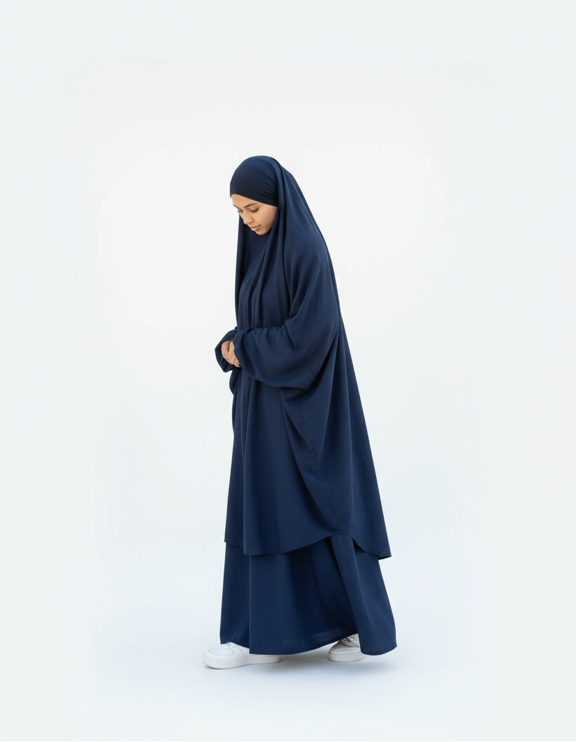 Jilbab 2 - Teiler – Gebetskleidung mit Khimar & Rock