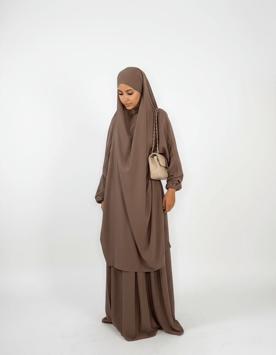 Jilbab 2 - Teiler – Gebetskleidung mit Khimar & Rock