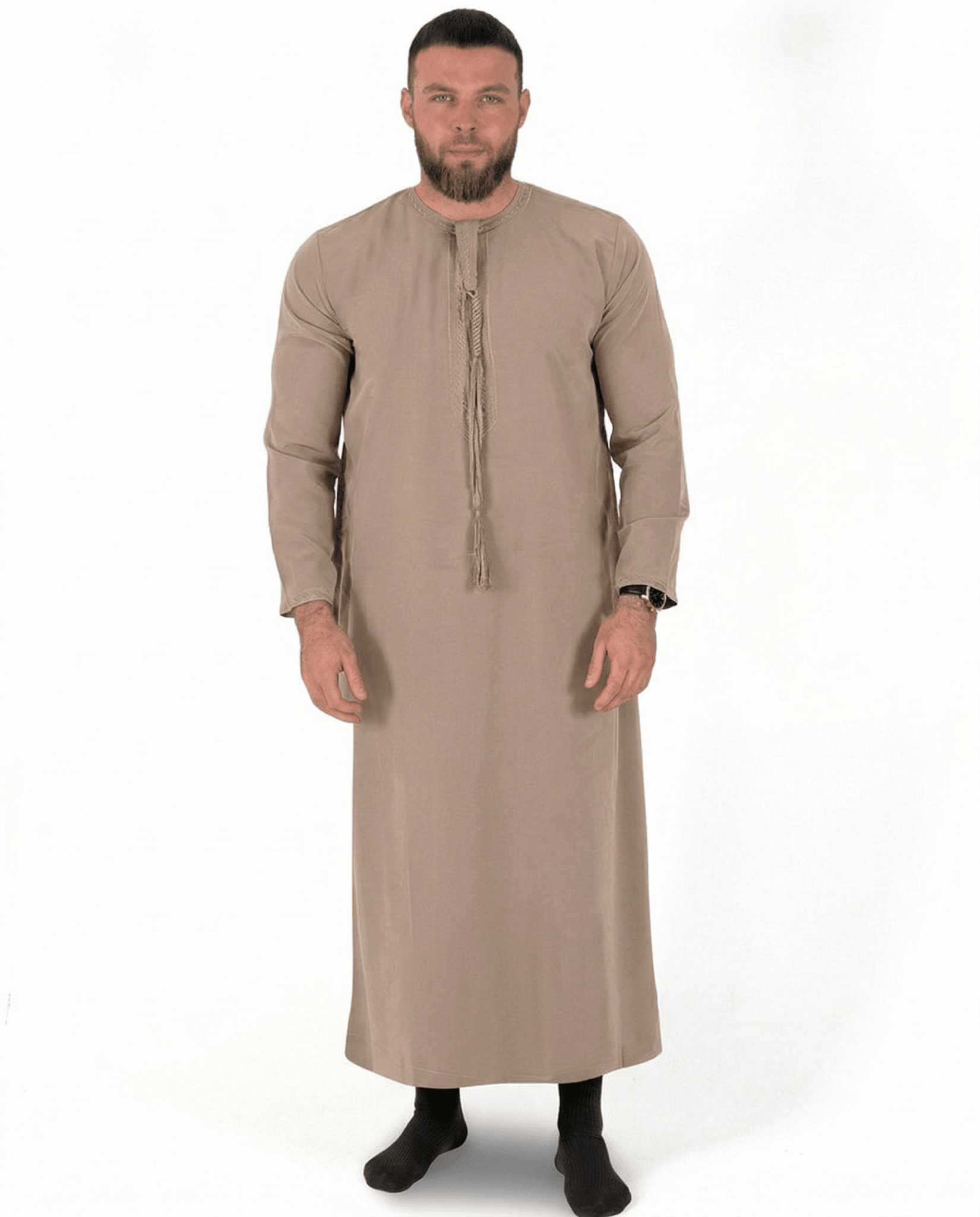 Premium Qamis - Emirati (Beige)