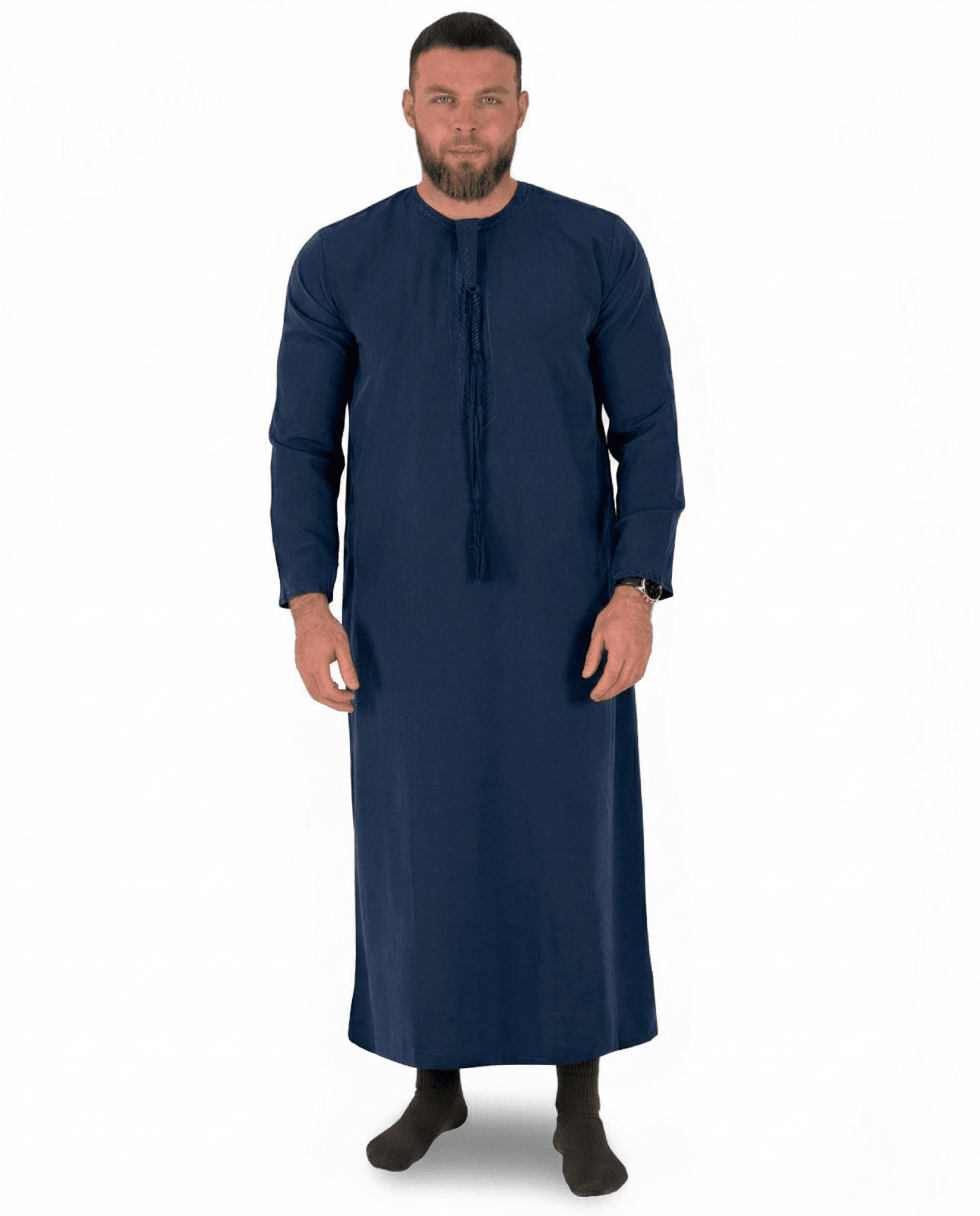 Premium Qamis - Emirati (Navy)