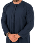 Premium Qamis - Emirati (Navy)