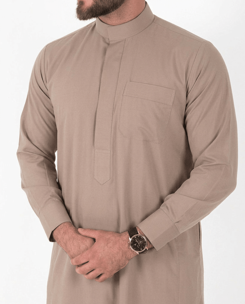 Premium Qamis - Saoudi (Beige)
