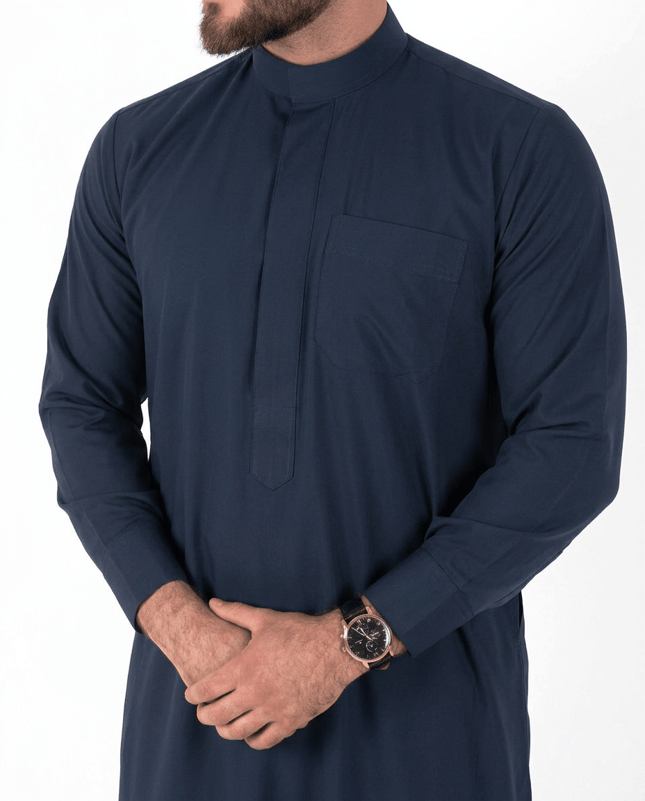 Premium Qamis - Saoudi (Navy)