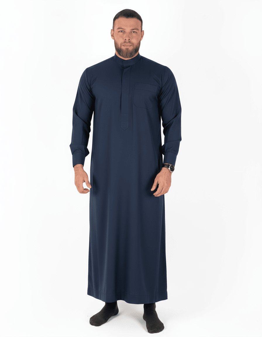Premium Qamis - Saoudi (Navy)