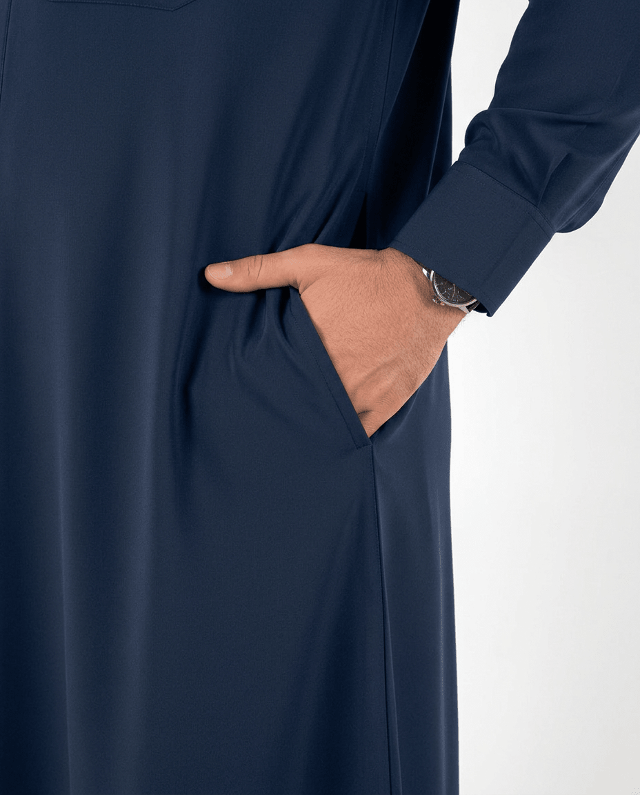 Premium Qamis - Saoudi (Navy)